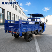 New High-Speed Adult Electric Motorcycle with Sidecar EEC Certified Closed Body Heavy Duty Cargo Vehicle 400kg Payload