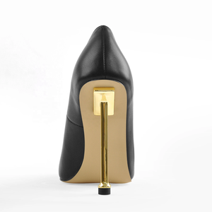 Scarpe a punta <span class=keywords><strong>tacco</strong></span> alto pattini di vestito di cuoio delle donne di materiale con grande qualità 3.9 pollici <span class=keywords><strong>tacco</strong></span> - Product Image 4