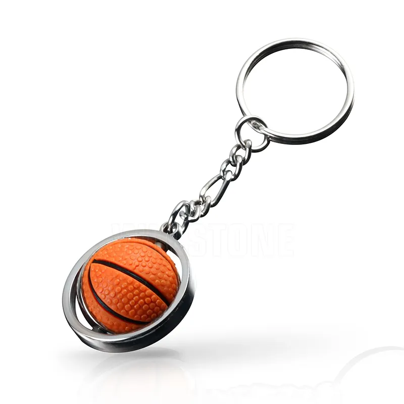 Özel 3D spor topu toptan anahtarlık hatıra hediye