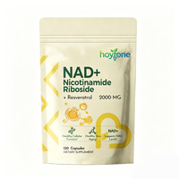 Capsules NAD+ HYT OEM à Marque Blanche 2000mg Resvératrol TMG – Complément Anti-Âge pour l'Énergie Cellulaire – 2 Capsules/Portion