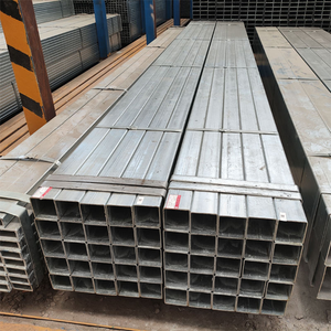 Tubería de sección <span class=keywords><strong>rectangular</strong></span> hueca galvanizada 100x50 Tamaños 6m Longitud ERW Técnica EN Estándar con servicio de procesamiento de corte - Product Image 4
