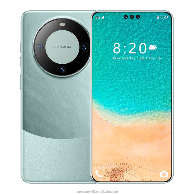 Factory Wholesale Original Mate 60 Pro 5G Mobile Phone Deca Core MTK LTE CDMA Network 16GB RAM 1TB Storage Dual Spanish