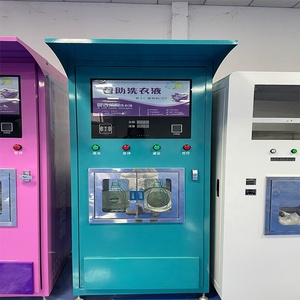 Dễ dàng để cài đặt máy bán hàng tự động thương mại chất tẩy rửa Dispenser máy tự phục vụ giặt dầu gội Máy bán hàng tự động - Product Image 3