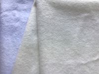 Tissu de flanelle de coton matériau brossé blanchi à 2 faces pour sacs et chaussures tissé uni solides Textiles de maison C20 * 10 simple