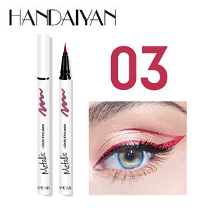 Crayon Eyeliner Coloré 6 Couleurs Non-Tache Maquillage Européen et Américain Perle Lumineuse Paillettes Fines Eyeliner Liquide Très Fin - Product Image 2