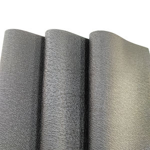 पिग स्किन नुबक फॉक्स लेदर मैट सिंथेटिक लेदर जूतों के लिए अपर फ्लॉक्ड रेक्सिन पीयू लेदर - Product Image 3