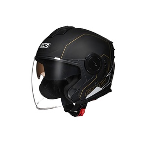 Mũ bảo hiểm nửa đầu kiểu cổ điển chất lượng cao thiết kế mới 760, kính đôi, tích hợp <span class=keywords><strong>Bluetooth</strong></span>, dùng được cho xe điện, kính chắn gió kiểu cổ điển - Product Image 2