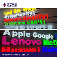 Impresora de Letreros Comerciales 3D, Máquina Grande de 3 Colores para Impresión de Letras, Impresora de Logotipos Iluminados para Publicidad, Letrero Luminoso