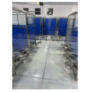 Büyük paslanmaz çelik köpek kulübesi kapalı köpek kafesleri modüler köpek kulübesi - Product Image 1