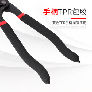 Clamp On Oil Filter Wrench Adjustable Jaw Serrated Metric 45 Steel Industrial Grade Polished Chrome Plating - Product Image 4