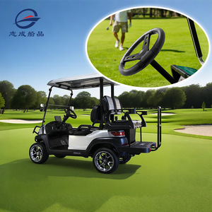Golf Cart Steering <b>Wheel</b> 3 Spoke <b>Plastic</b> Classic Style For EZ Go Turf T - Product Image 1