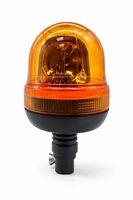 Trontech Sicherheitsleuchte für Gabelstapler Blau Rot Gelb Blinkende LED-Warnleuchte 24V ABS-Linse Warnlichter