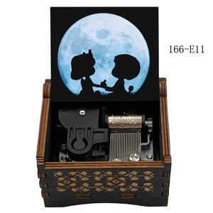 ดวงจันทร์แสดงถึงกล่องดนตรีไขลานหัวใจของฉันของขวัญส่วนตัวสำหรับเพื่อนคนรักครบรอบวันเกิด - Product Image 6