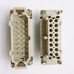 Colokan listrik industri colokan kontrol Thermo, pelari panas 16 pin, soket listrik <span class=keywords><strong>3</strong></span> fase 220V pria dan wanita - Product Image 4