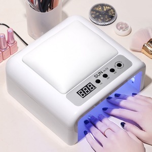 Coussin repose-bras pour ongles avec lampe UV LED 72 LED pour le durcissement du gel, support de main pour manucure en salon - Product Image 3