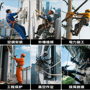 Punto de Anclaje para Cable de Acero de 8 mm, Acero Inoxidable 304 con Recubrimiento de TPU, Dispositivo de Conexión para Cuerda de Rescate en Altura - Product Image 5