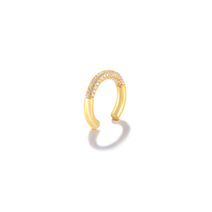 Pendientes de Plata 925 de Alta Calidad con Circonita, Sin Perforación, para Mujer - Product Image 1