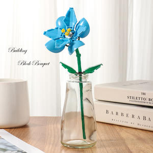 Ensemble de blocs de construction de bouquets de fleurs, fleurs éternelles, briques de construction éducatives, jouets, cadeau de la Saint-Valentin pour adultes et enfants - Product Image 2