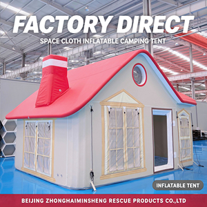 Factory Direct Luxury Inflatable Glamping <b>Tent</b> Quick Setup Portable Space-Fabric <b>Tent</b> for Hotels Resorts Glamping Campsite - Product Image 1