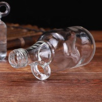 Bouteilles en verre miniatures transparentes de 50 ml, 100 ml, 250 ml avec poignée pour sirop d'érable, prix d'usine ONO