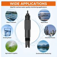 Sonde de conductivité en ligne en promotion, capteur EC RS485, électrode de salinité, sonde TDS 4-20mA OEM IP68 0-2000uS/cm