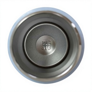 กระติกน้ำสุญญากาศสแตนเลส 316 แบบคลาสสิก ป้องกันการรั่วซึม ผนังสองชั้น เก็บอุณหภูมิได้นาน 6-12 ชั่วโมง เหมาะเป็นของขวัญทางธุรกิจ พร้อมหูหิ้วและฝาปิดแบบพกพา - Product Image 3