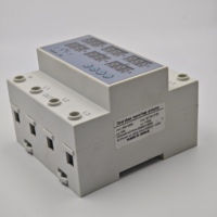 Relais de protection de tension triphasé 63A réglable sous le matériel de PC de courant alternatif 220V pour l'utilisation de SVC
