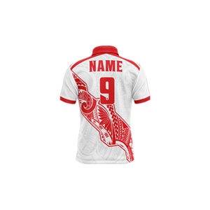 Polo 100% polyester à sublimation intégrale, logo personnalisé, uniforme d'équipe d'entreprise, vêtements de travail, vente en gros - Product Image 4