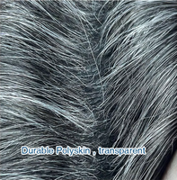 Système de remplacement capillaire pour hommes en cheveux humains naturels, ultra-fin, avec base en polyuréthane (PU) de 0,06-0,08 mm, type toupet ou complément capillaire