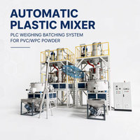 Système de Compostage de Poudre PVC Sevenstars – Mélangeur Chaud, Unité de Refroidissement, Mélangeur de PVC Sec, Alimentation Automatique, Usine d'Extrusion Clé en Main