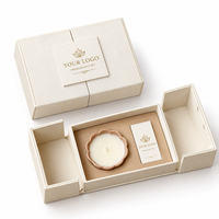 Emballage en boîte de papier pour bougies, boîte cadeau personnalisée pour bougies, pour pots de bougies vides avec boîte