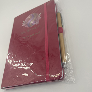 Petit carnet de poche B7 en PU avec logo personnalisé, carnet de souvenirs personnalisé - Product Image 4