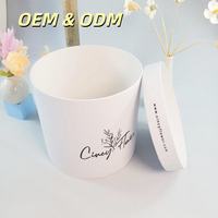 Meilleure boîte cylindrique en carton rigide attrayante pour emballage de parfum, avec insert en EVA et logo UV pour tube en papier de flacon de parfum