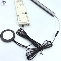 Interrupteurs tactiles intelligents 12V/24V 5A avec variateur d'intensité pour le contrôle de l'éclairage domestique, les meubles de bureau et les armoires de cuisine