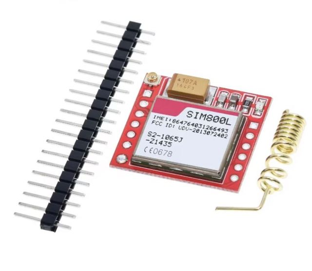 Ruised Smallest SIM800L GPRS GSM Module MicroSIM Card Core BOard Quad-band TTL Serial Port