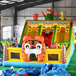 Castillo Inflable de PVC con Diseño Temático a Precio de Fábrica, Casa de Brinco Comercial para Exteriores, Duradero, Ecológico y Fácil de Instalar - Product Image 5