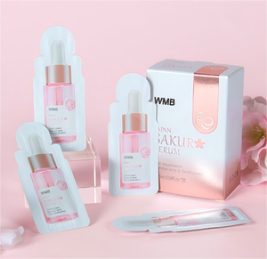 Wajah organik untuk ekstrak <span class=keywords><strong>Sakura</strong></span> 1ml pelembap cair untuk Peremajaan Kulit & penghilang jerawat pemutih kulit - Product Image 4