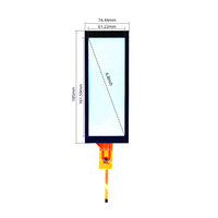 Écran tactile capacitif de 6.8 pouces Écran tactile 1280x480 pour maison intelligente