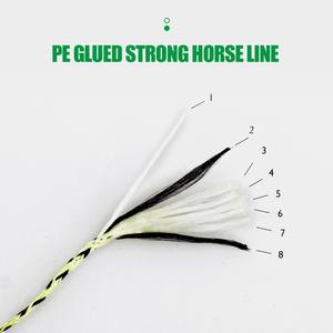 Ligne <span class=keywords><strong>de</strong></span> <span class=keywords><strong>pêche</strong></span> en eau salée à 8 brins en gros 6-300lb 300mts plus récent sport camouflage invisibilité sans décoloration PE fil tressé pour lac - Product Image 6