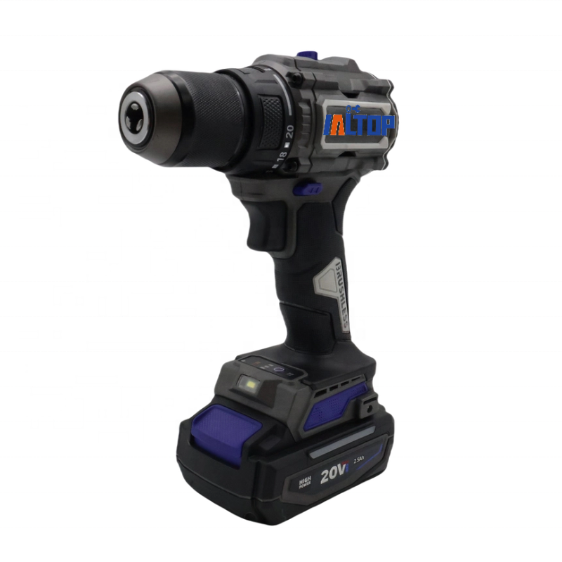 20V Cordless Impact Drill High Torque Brushless 85NM Variable Speed Lithium Battery Electric DC Motor Tool OEM Customizable · image 2