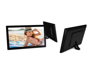 Full HD MP4 Movie Advertising Play IPS Screen 22 Inch Digital Photo Frame With <b>Calendar</b> 21.5 Inch Player - Product Image 2