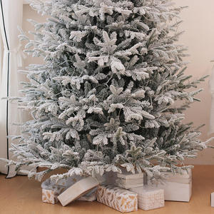<span class=keywords><strong>Albero</strong></span> di Natale con Neve Cadente Decorazione <span class=keywords><strong>per</strong></span> Esterni e Interni <span class=keywords><strong>Albero</strong></span> di Natale Bianco Innevato con Luci - Product Image 4