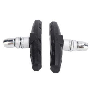 2 plaquettes de frein <span class=keywords><strong>pour</strong></span> vélo, plaquettes de frein V <span class=keywords><strong>pour</strong></span> vélo, kit de blocs de frein <span class=keywords><strong>pour</strong></span> VTT, vélo de montagne, vélo de route, faible bruit, antidérapant - Product Image 1