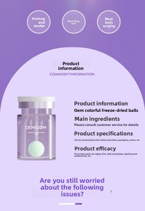 Cápsulas OEM Coloridas Liofilizadas para Reafirmar la Vagina, Cuidado Íntimo, Hierbas Naturales, Hierbas Chinas, Extracto de Plantas, Personalizable - Product Image 3