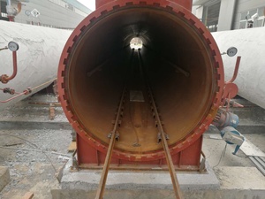 Xinda thương hiệu nhiệt độ cao AAC Nồi hấp xử lý hơi nước xử lý đôi hoặc thiết kế cửa đơn - Product Image 6