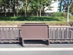 כביש עירוני קופסת פרחים רכבת תנועה מדרכה בידוד כביש ברזל נגד התנגשות מעקה - Product Image 6