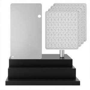 Almacenamiento en frío Crypto Wallet Kit de respaldo de placa de Metal BIP39 Frase mnemotécnica Acero inoxidable ignífugo a prueba de agua - Product Image 2