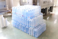 Ligne de production automatique 3-en-1 pour petites entreprises : machine de remplissage et d'embouteillage d'eau pure et minérale en plastique