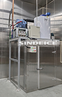 ISO/CE certifié Offre Spéciale 3 tonnes 4 tonnes 5 tonnes flocon machine à glace OEM soutien pièces de rechange gratuites expédier dans le monde entier