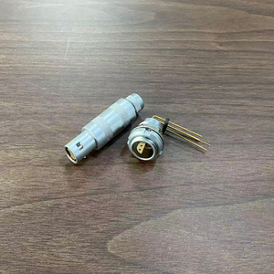 산업용 전기 응용을 위한 원형 금속 6핀 S 시리즈 커넥터가 있는 잠금식 푸시-풀 커넥터 - Product Image 5